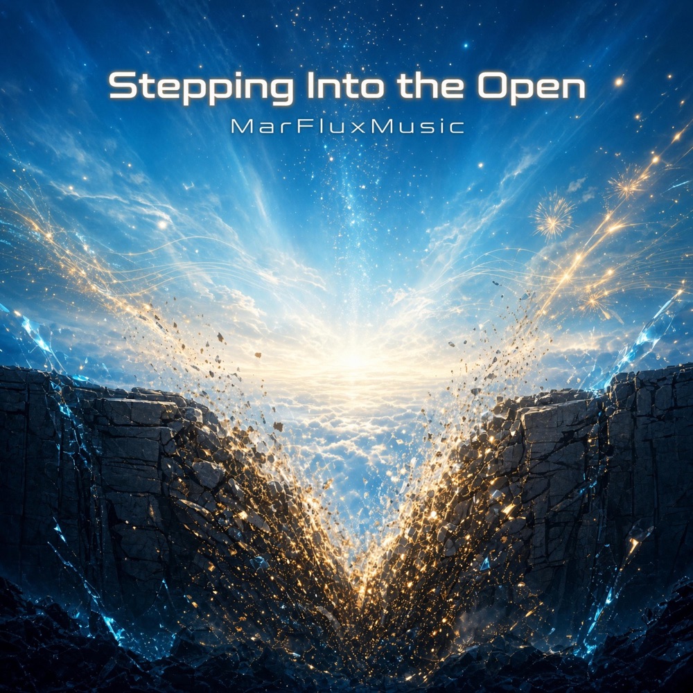 Stepping Into the Open Cover Art